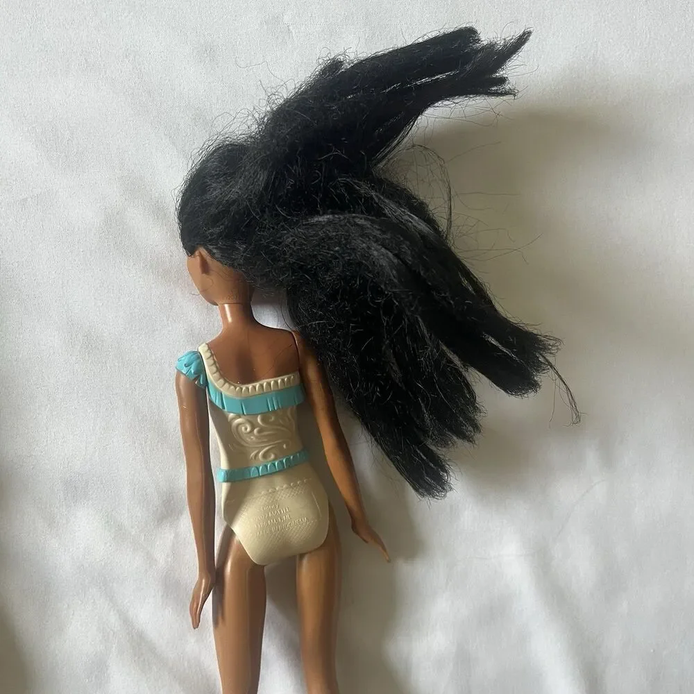 3 Lot Barbie Doll Mattel Fashionista African American Caucasian Pocahontas Nude